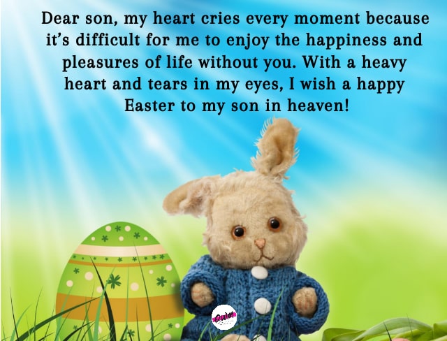 Happy Easter In Heaven son