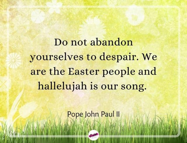 Inspirational Happy Easter Quotes 2024