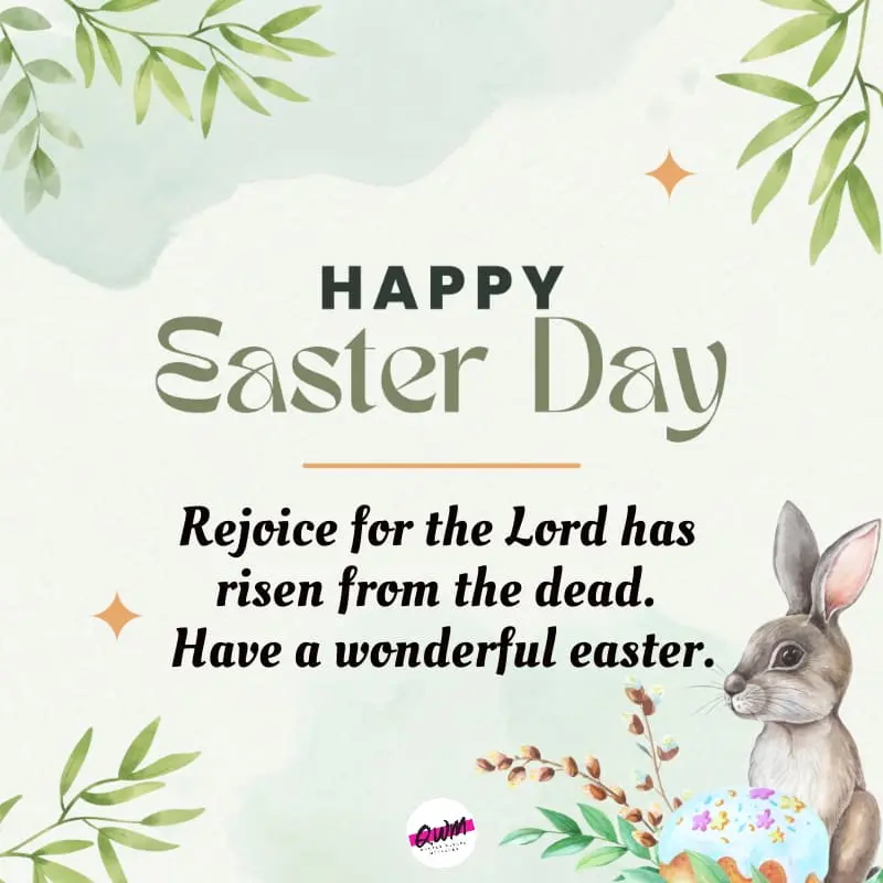Happy Easter Wallpaper 2024 with quote