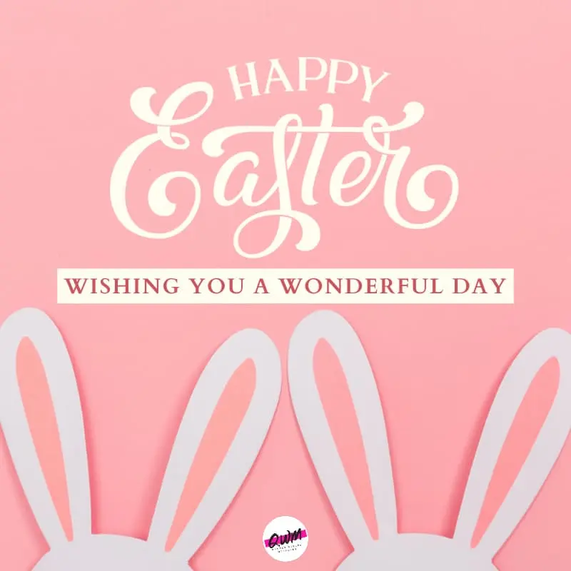 Happy Easter 2024 Images hd free download with pink background