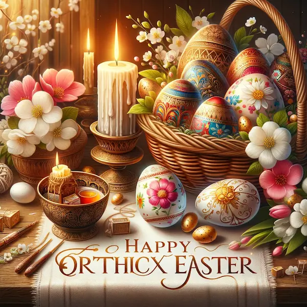 Happy Orthodox Easter Wishes and Messages