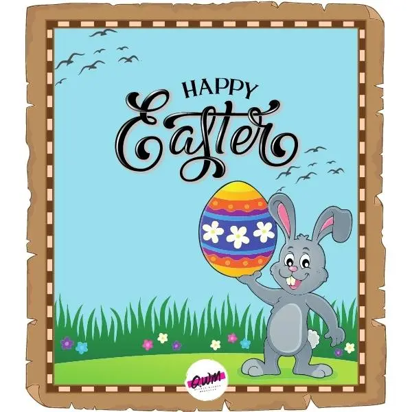 happy Easter images 2024 poster
