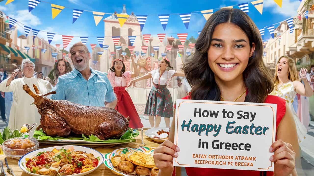 How to Say Happy Easter in Greece