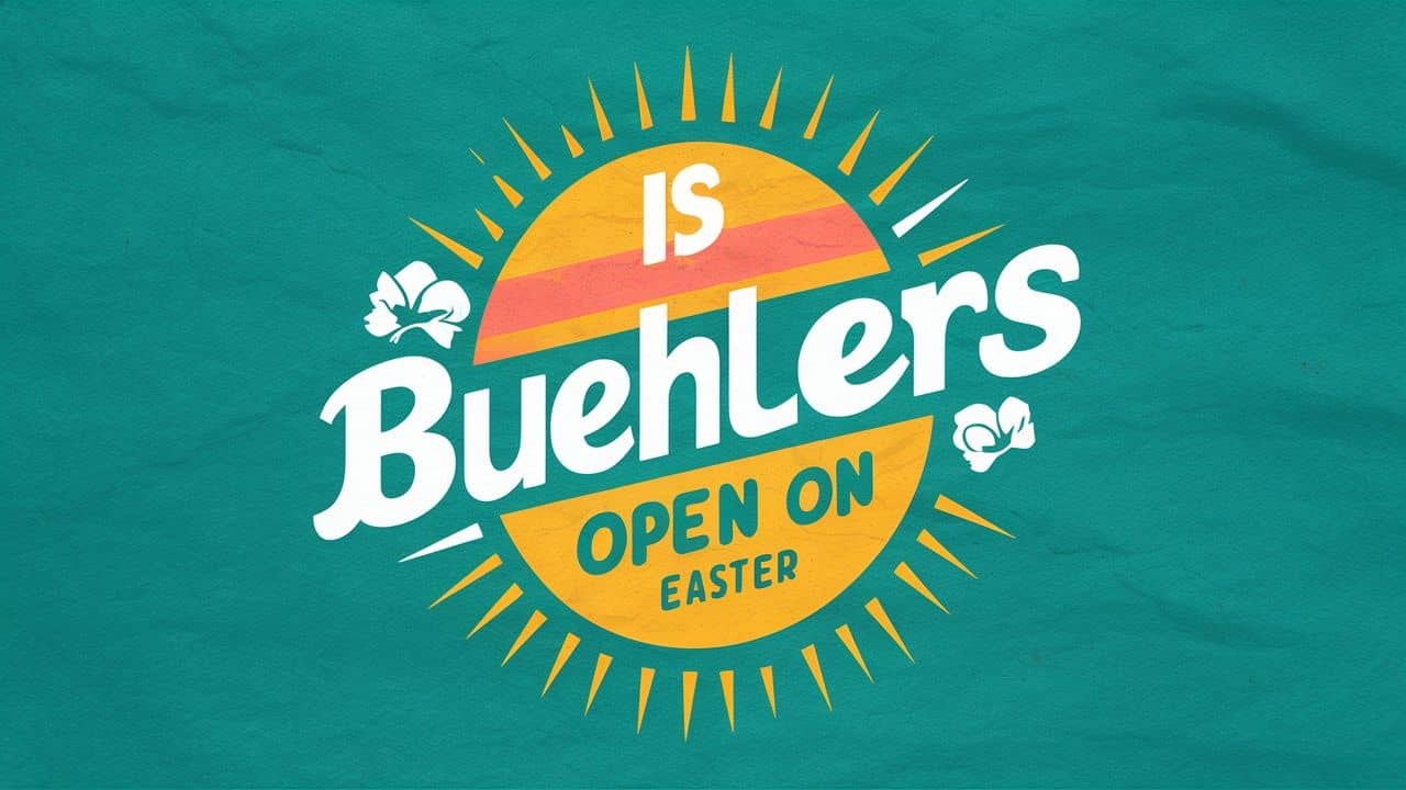 Is Buehlers Open on Easter Sunday