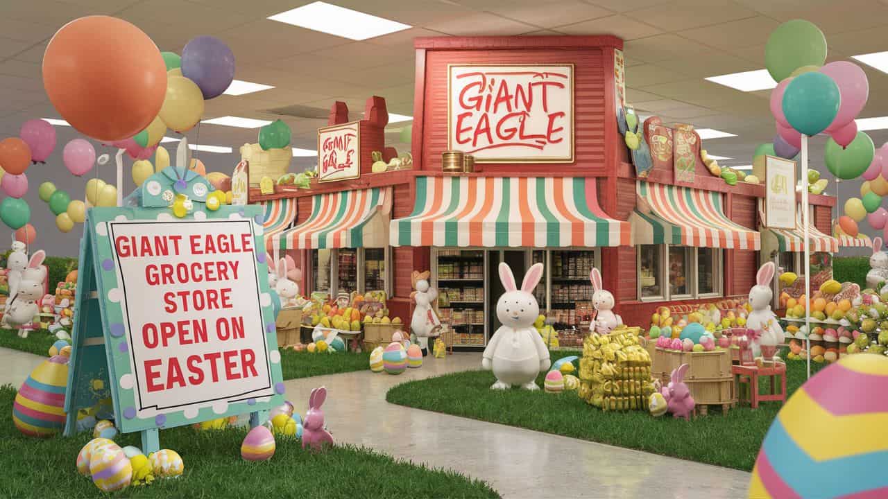 Is the Giant Eagle Open Easter