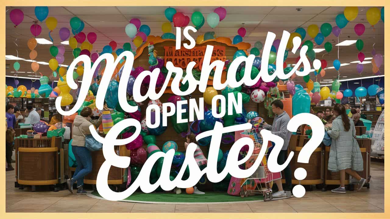 Is Marshalls Open on Easter