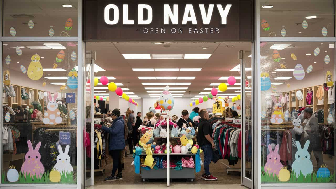 Is Old Navy Open on Easter Sunday