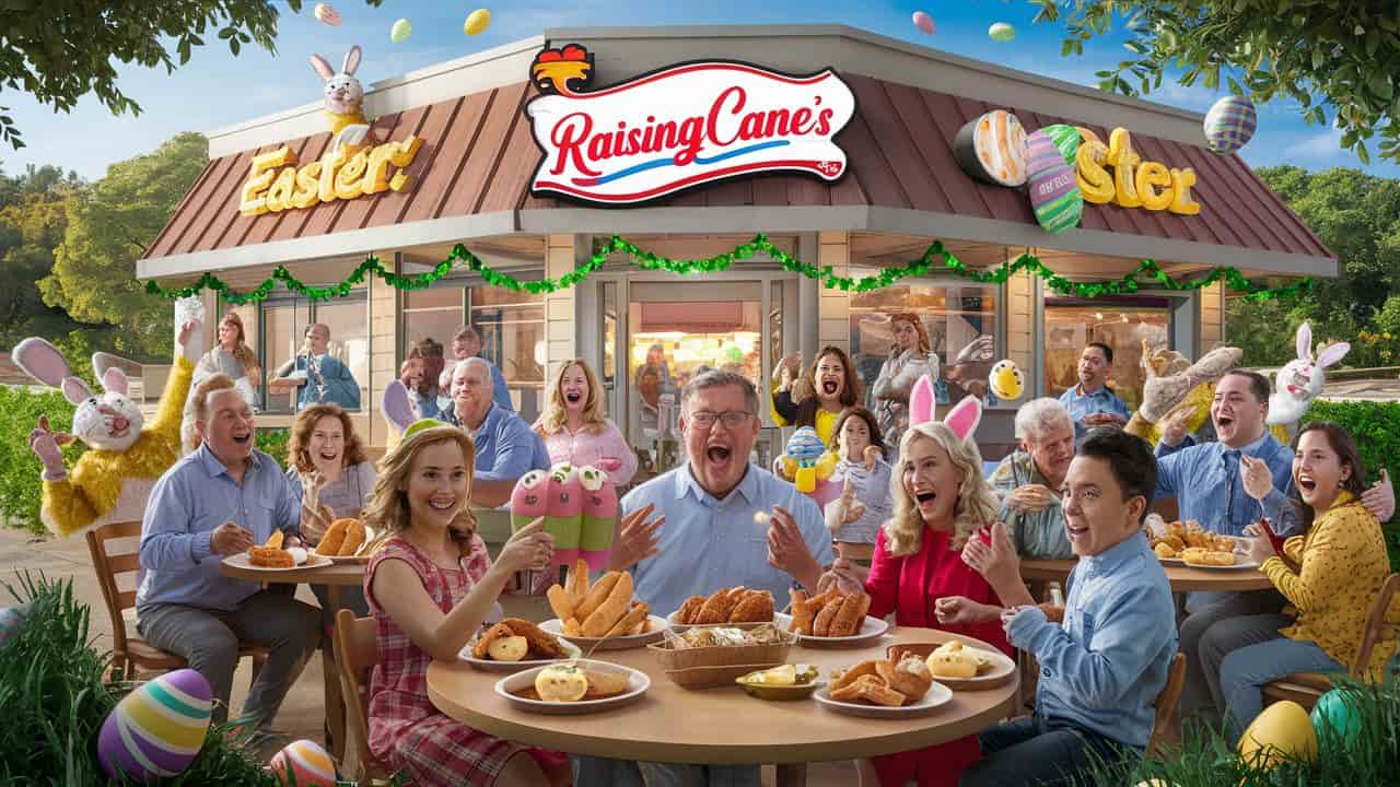 Is Raising Canes Open on Easter