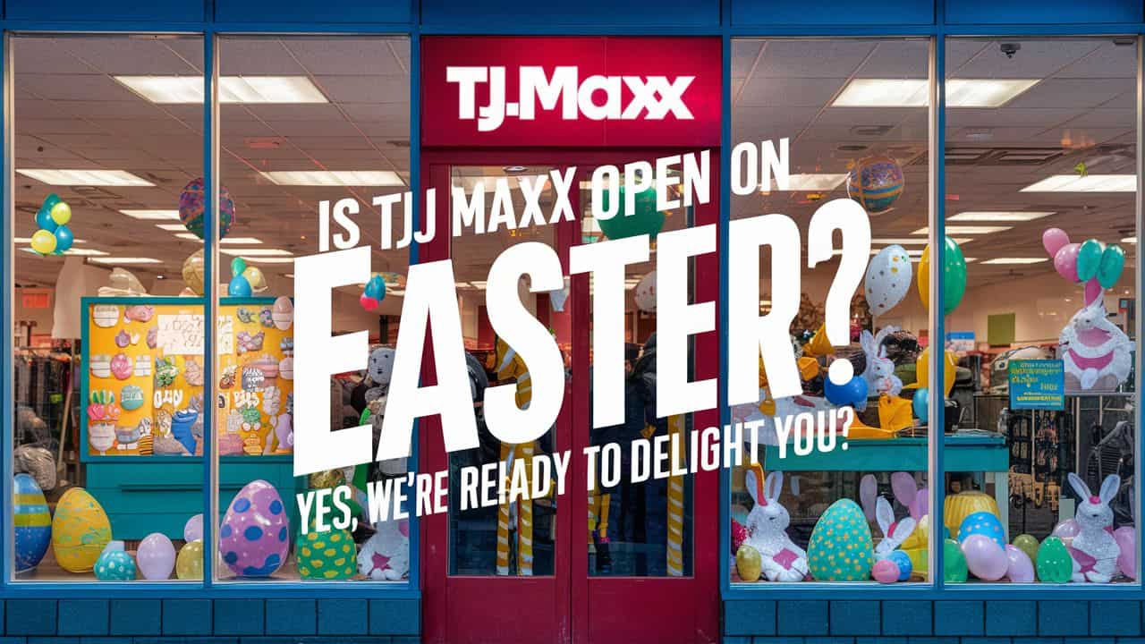 Is tj Maxx Open on Easter Sunday 2024